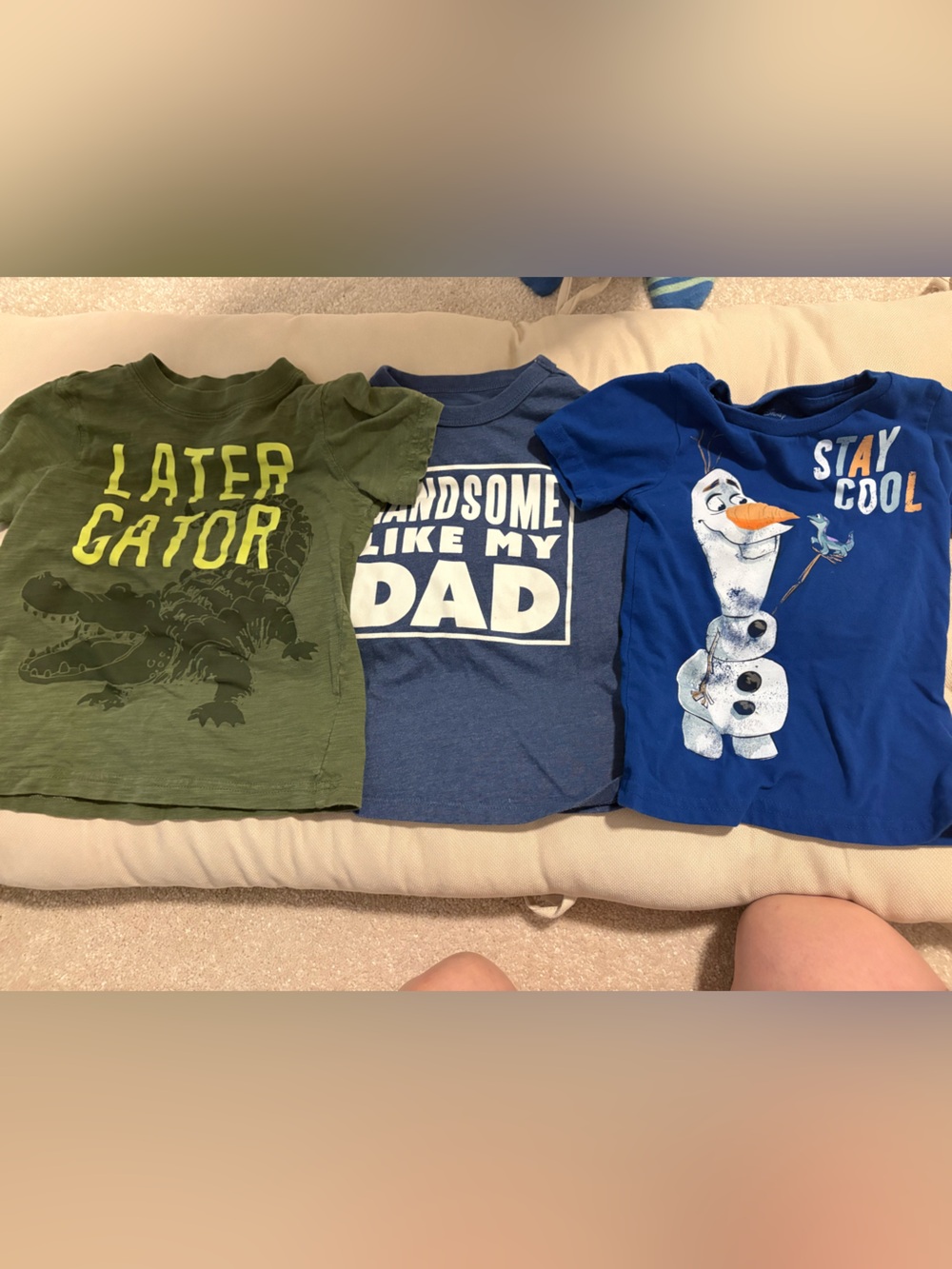 Green 'Later Gator' Graphic Tee for Kids